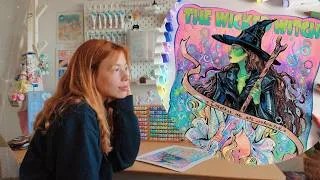 Thumbnail: Making a piece for my first gallery show ✷ Wicked Exhibition ✷