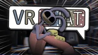 Thumbnail: JAX CRASHES OUT IN VRCHAT! | The Amazing Digital Circus The Last Act - Funny moments -