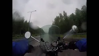 Thumbnail: Motorcycle ride through rain from my home to my work on June 5th 2020