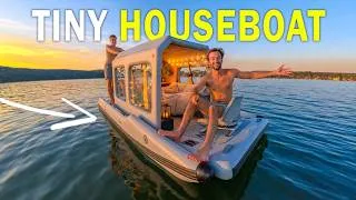 Thumbnail: I Built The World's Smallest Houseboat!