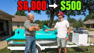 Thumbnail: I Lowballed Every Jet Ski on Facebook Marketplace… It Backfired 