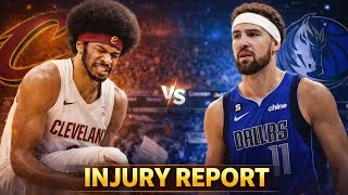 Thumbnail: Final Injury Report: Will Jarrett Allen & Klay Thompson Play in Mavericks vs Cavaliers?