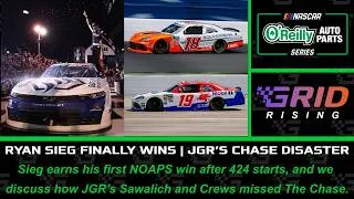 Thumbnail: Ryan Sieg FINALLY Wins In 424th O'Reilly Series Start, TWO JGR Stars MISS The Chase | GRID Rising