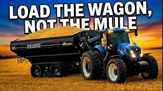 Thumbnail: Load The Wagon, Not the Mule!!! Wheat Harvest #5
