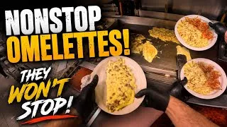 Thumbnail: POV: The Omelette Orders NEVER Stopped! 🍳🔥