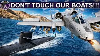 Thumbnail: Could A-10s Protect A Stricken Surfaced Ohio SSGN Through The Strait Of Hormuz? | DCS
