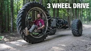 Thumbnail: We Made the Monster Trike 3 Wheel Drive!