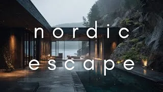 Thumbnail: Nordic Luxury Onsen Retreat • Upbeat Chillstep Focus Music for Deep Work & Creativity