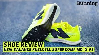 Thumbnail: SHOE REVIEW: New Balance FuelCell SuperComp MD-X v3