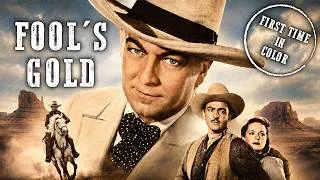 Thumbnail: Fool's Gold | Hopalong Cassidy Movie | William Boyd | Western | Colorized