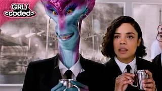 Thumbnail: men in black: international (2019) - agent m spots the infamous agent h at mib headquarters