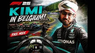 Thumbnail: Kimi Antonelli DOMINATES Spa! 🏆 | Belgian GP F1 25 Career Mode