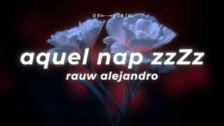Thumbnail: Rauw Alejandro - Aquel Nap ZzZz (Letra)