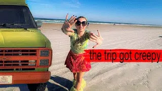 Thumbnail: This Parking Lot Got Weird… Solo Vanlife Took a Turn