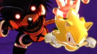 Thumbnail: Super Sonic VS Lord X (Chaos Hunter V.S. Sonic.EXE) [ Sonic Animation]