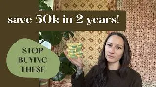 Thumbnail: STOP BUYING THESE to save 50k