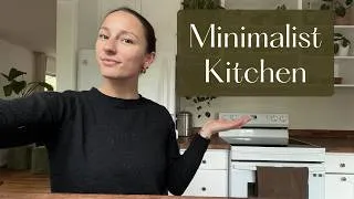 Thumbnail: Tiny EXTREME MINIMALIST Kitchen Tour