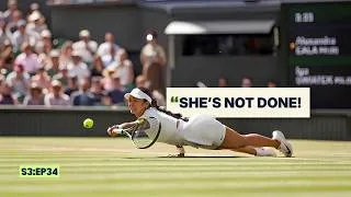 Thumbnail: Alex Eala Just Took Out Iga Swiatek, she is not satisfied! | Wimbledon Round Three