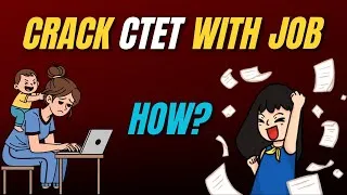 Thumbnail: JOB या B.Ed करते हुए CTET कैसे निकालें? | Crack CTET While Doing B.Ed In First Attempt | #CTET #TET