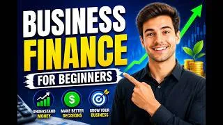 Thumbnail: Business Finance for Beginners: Revenue,Profit&CashFlow Explained#businessfinance#financeforbeginner