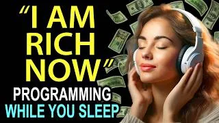 Thumbnail: ✨ Money Energy Affirmations 💎 Wealth Miracle Activation 💰 I Am Rich