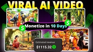 Thumbnail: How to make Viral Ai Videos | Monetize in 10 Days