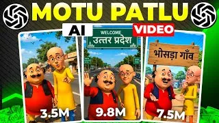 Thumbnail: How to Make Motu Patlu AI video