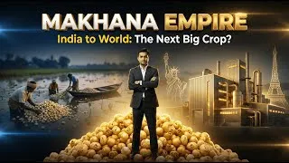 Thumbnail: Makhana Empire: Zero to Export Business Roadmap | Complete Step-by-Step Guide