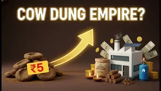 Thumbnail: Complete Cow Dung Business Masterclass with Export roadmap | Cow dung empire.