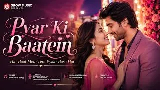 Thumbnail: Pyar Ki Baatein 💖 New Song 2026 | Trending Romantic Song | Latest Hindi Love Song | Grow Music