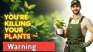Thumbnail: KILLING YOUR PLANTS? 😳 FIX THIS!  | Gardening Tips Beginner Grow Faster 