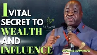 Thumbnail: Dr Olumide EMMANUEL REVEALS WHY MANY BELIEVERS ARE BROKE! // How To Gain Power And Real Wealth