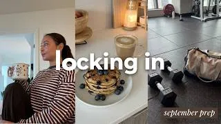 Thumbnail: how i’m actually locking in for september (realistic prep) | routines, goals & a fresh start ☁️ 🔒