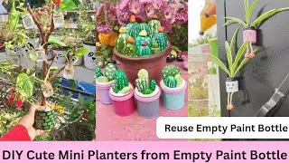 Thumbnail: DIY Cute Miniature Plants And Planters for Decoration #diy #craft #reuse #upcycledcraft