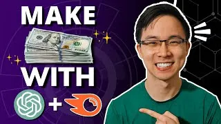 Thumbnail: How to Use Semrush Keyword Magic Tool with ChatGPT to Make Money