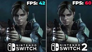 Thumbnail: Resident Evil Revelations 1 + 2 — Switch vs. Switch 2 — Docked Framerate & Loading Tests