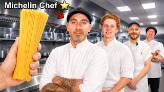 Thumbnail: I Asked Michelin Chefs How They Cook Their Favorite Pasta