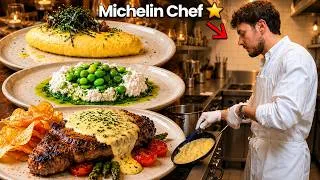 Thumbnail: Michelin Chef Makes Breakfast, Lunch, Dinner with $100 Budget