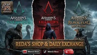 Thumbnail: Reda’s Daily Opal Teaser & Shadows Daily/Weekly Reset & Black Flag Resynced Daily Exchange 23/7/26