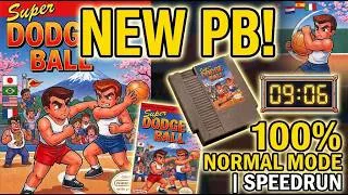 Thumbnail: Super Dodge Ball (NES) 100% Normal- New PB  sub 10min