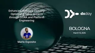 Thumbnail: Optimizing Value Streams through DORA and Platform Engineering | Mario Esposito | dxday 2025