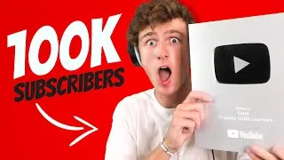 Thumbnail: UNBOXING MY 100K YOUTUBE AWARD!