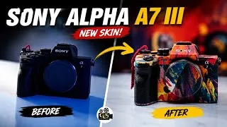 Thumbnail: Sony Alpha A7 III NEW SKIN! 🔥 | Full Camera Skin Transformation