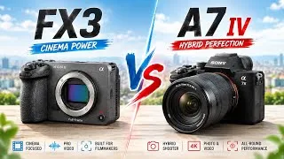 Thumbnail: Sony FX3 vs Sony A7 IV – The Ultimate Camera Comparison (2026) | Which One Should You Buy?