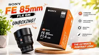 Thumbnail: Sony FE 85mm F1.4 GM Unboxing 📦 | The Ultimate Portrait Lens? | First Look & Hands-On