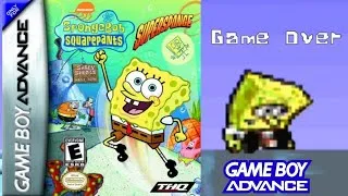 Thumbnail: SpongeBob SquarePants: SuperSponge [GBA] | Game Over
