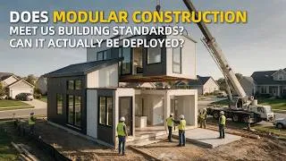 Thumbnail: Do Modular Homes Meet U.S. Building Codes? IBC & IRC Explained #modularconstruction #modularhomes