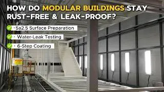 Thumbnail: How Do Modular Buildings Stay Rust-Free & Leak-Proof? | GSMOD#modularconstruction #modularbuilding