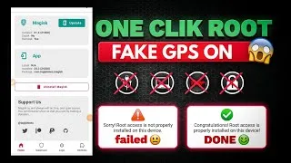 Thumbnail: Magisk Root Android 14 13 12 11 10 Version {1Clik Root 😲 } No Pc Fake Gps Location On All Apps 2026🔥
