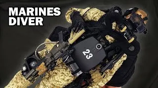 Thumbnail: US marines force recon combat diver action figure